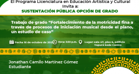 Sustentación Pública Opción de grado